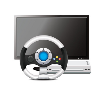 動漫設計與電視游戲方向盤 融合虛擬與現實的藝術
